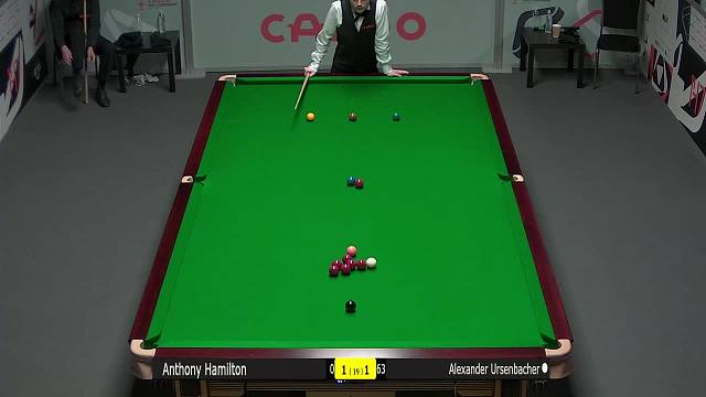 安东尼·汉密尔顿-亚历山大·乌森巴赫 2024斯诺克世锦资格赛 第一阶段 清流