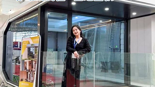 4.26北京房车展：一室一厅一卫，移动民宿房车，面积够大