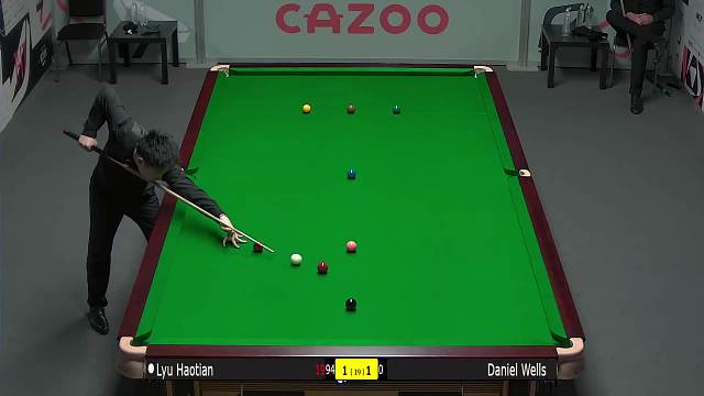吕昊天VS丹尼尔·威尔斯 2024斯诺克世锦资格赛 第一阶段 清流