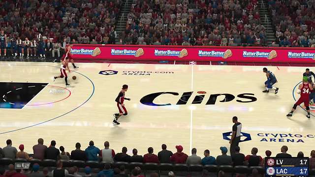 S8赛季 常规赛-星队vs快船 50-57 上半场