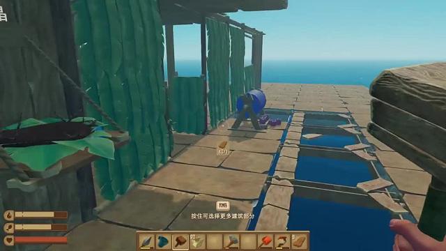 木筏求生31：扩建的豪华二三楼竟不是老墨的，这船长当得太失败了