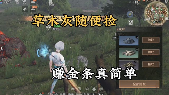 明日之后：草木灰随便捡，赚金条真简单