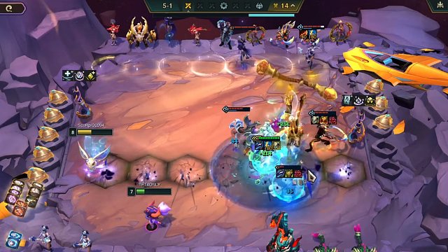 【云顶之弈S11】三星阿木木+板甲光明：  让我一人抗下所有也是妄想。