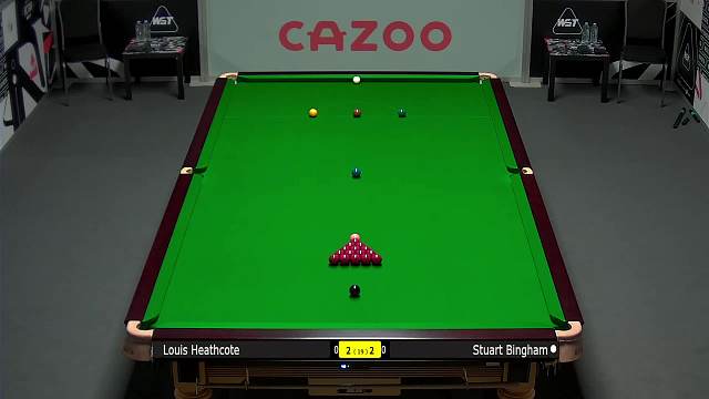 路易斯·西斯考特VS斯图尔特·宾汉姆 2024斯诺克世锦资格赛 第一阶段 清流