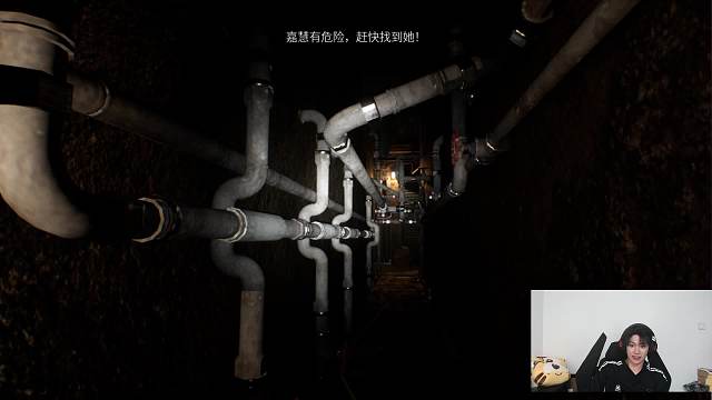 【梓渝】体验恐怖游戏被嘉慧吓了一大跳，安慰自己没关系