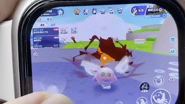 现在手表都可以玩蛋仔派对了嘛