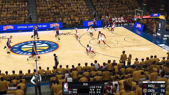 S8赛季 季后赛首轮G1-火箭vs掘金 114-117