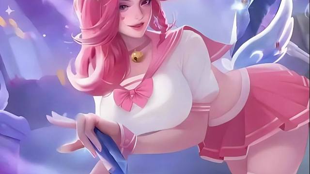 王者亲女儿就是她！白丝长腿贯穿三部作品！