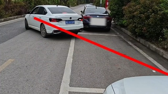 适合新手的侧方停车，简单易懂技巧，新手一看就会