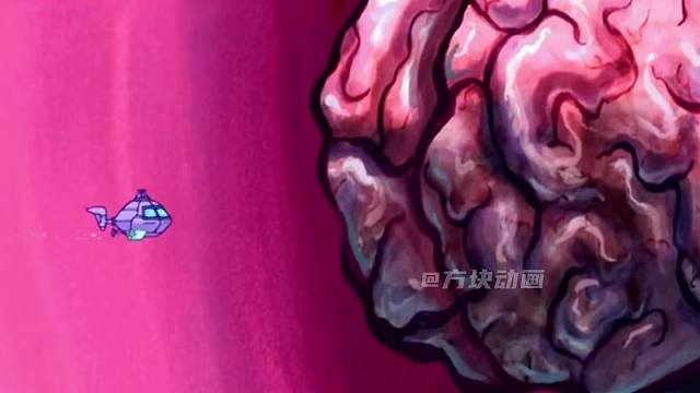 海绵宝宝和派大星缩小到了章鱼哥的体内拯救他4