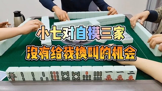 川麻技巧：不给我换叫的机会自摸三家-大头麻经