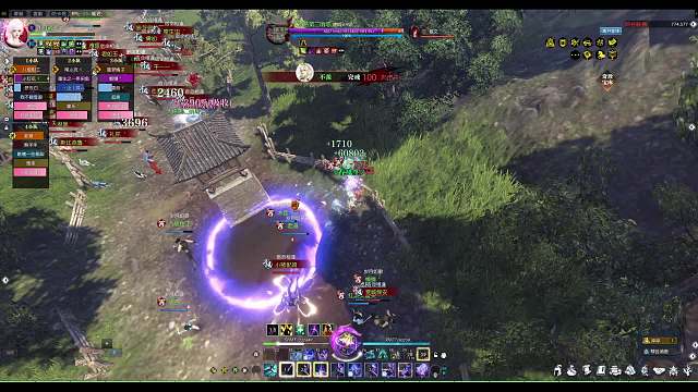 九霄VS明月（测试8白伤害好像不行）