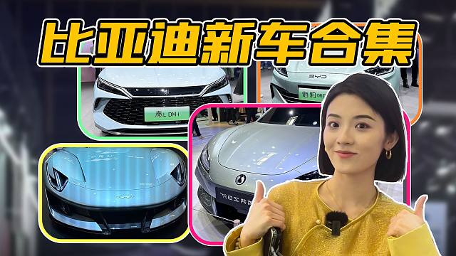 2024北京车展 比亚迪有哪些新车