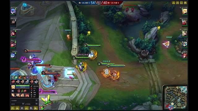 前中期接近20杀得风暴，后期一两波全没了