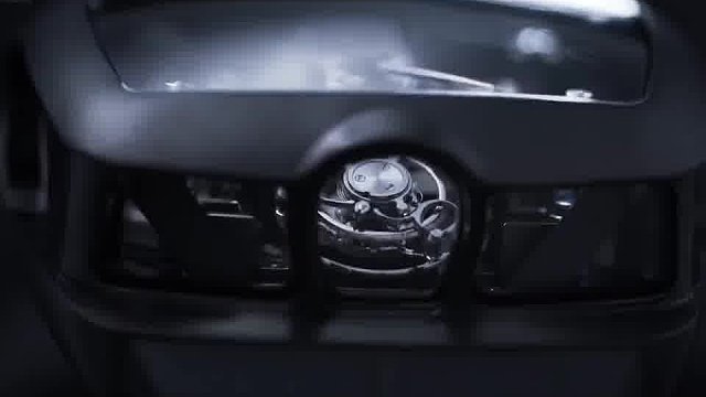 布加迪造表，直接把16缸发动机塞进表盘