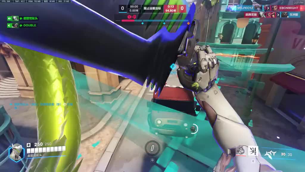 玩源氏被针对？百强源氏教你如何破局！ #守望先锋 #守望先锋归来