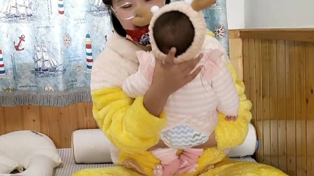 拍摄5分钟，哄娃一小时（糖糖3月龄首次拍摄花絮）