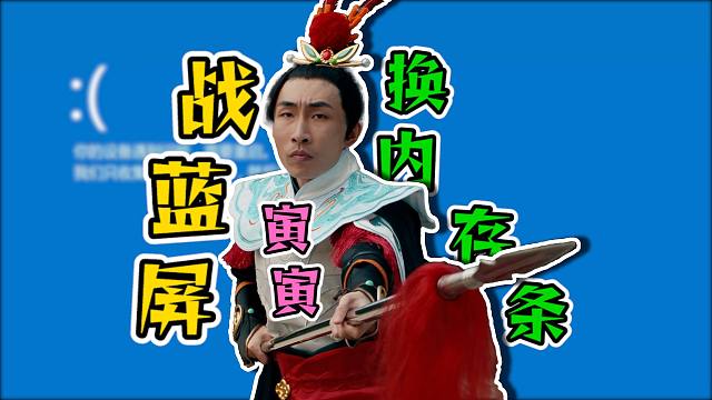 【寅子】战蓝屏  换内存条  厉害寅寅是也！