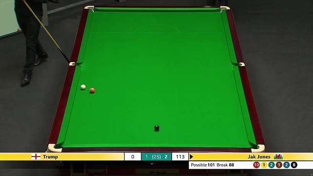 特鲁姆普VS杰克琼斯 2024斯诺克世锦赛 8强第1阶段 清流