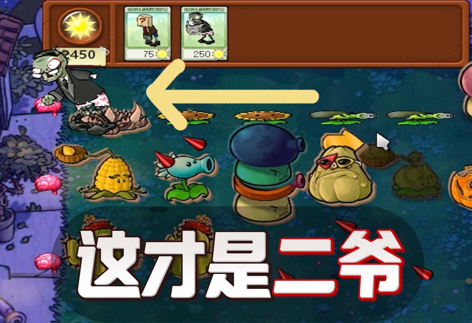 植物大战僵尸：过关斩将？二爷是专业的