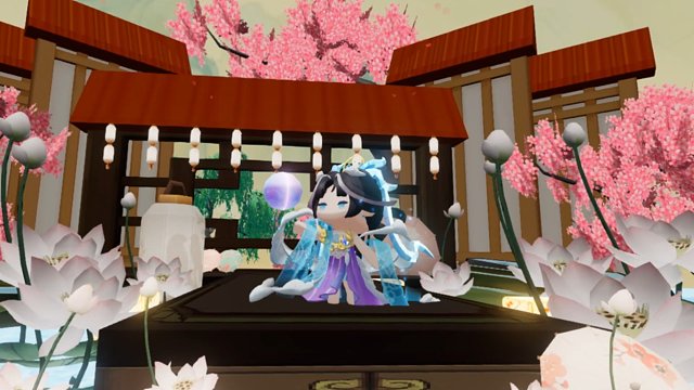 当你在迷你世界看国风走秀