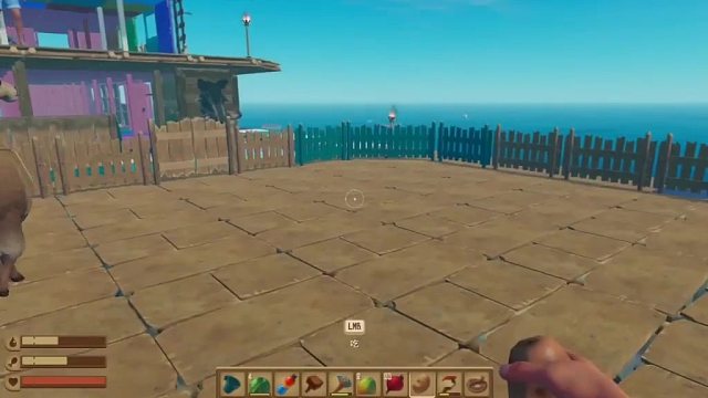 木筏求生51：新抓来的火鸡突然消失又出现，难道它是外星鸡！3