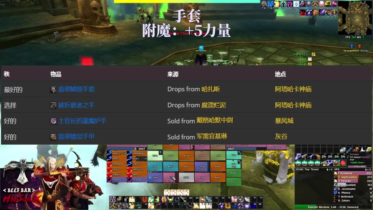 P3奶骑各部位BIS装备和附魔分享 魔兽世界plus探索赛季 #魔兽世界plus #奶骑 #bis装