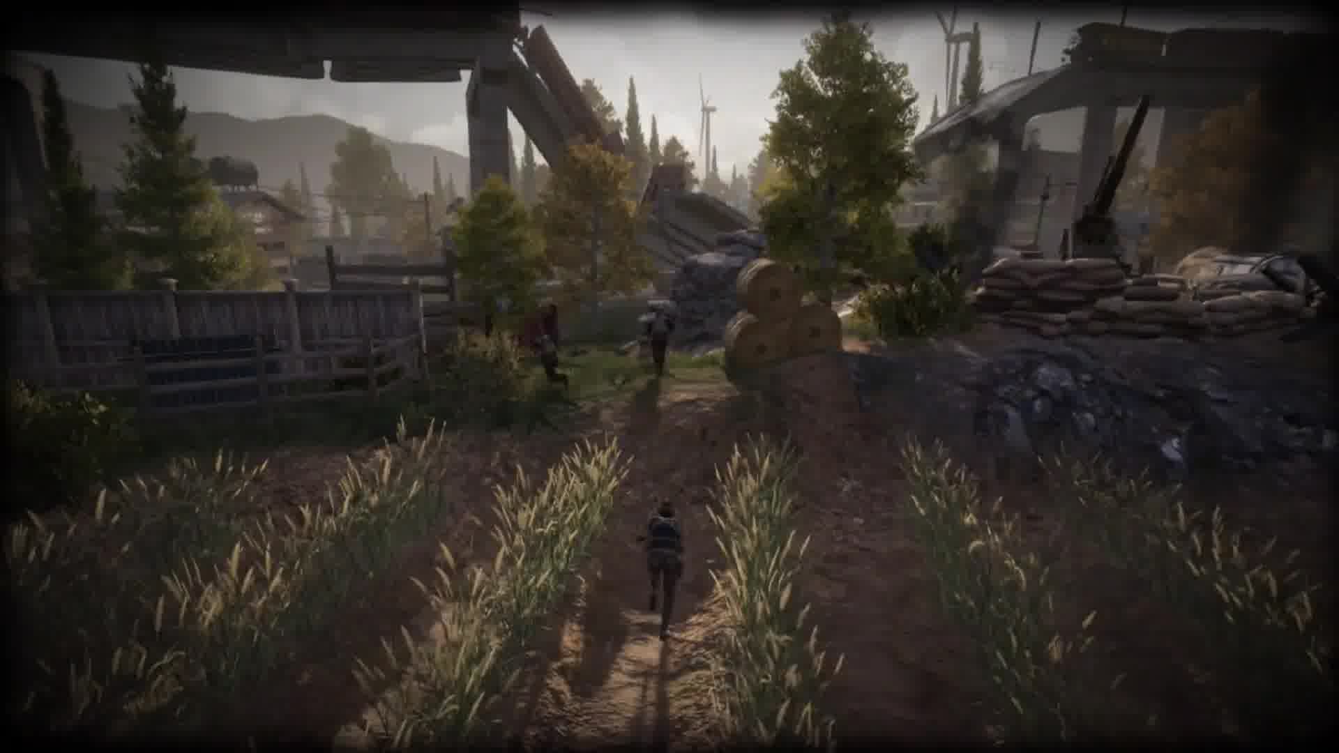 《当暗区宣传片在游戏内录制时》