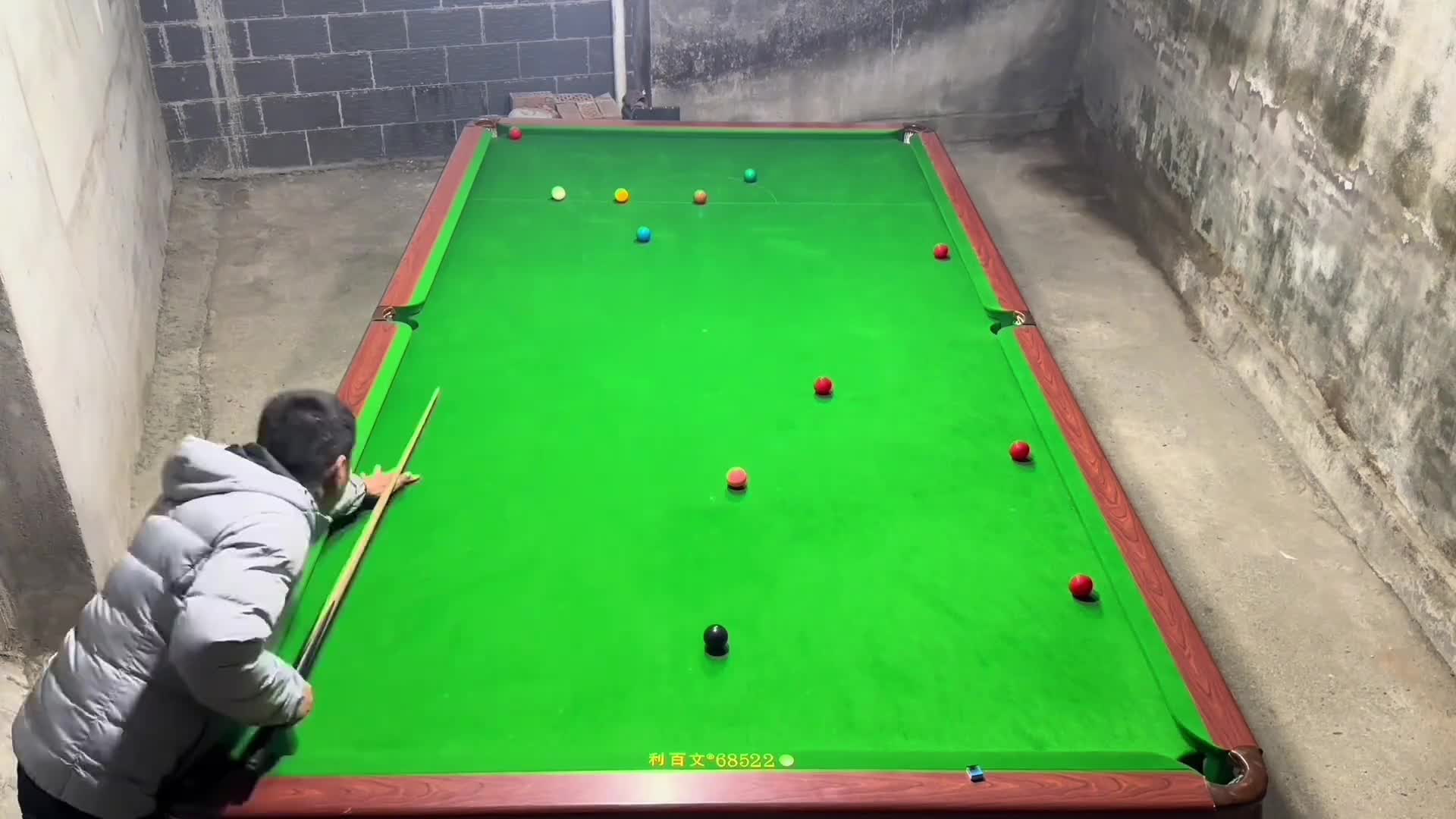 #147满分杆 #神操作 #秀出你的神技能 #台球蒙球名场面