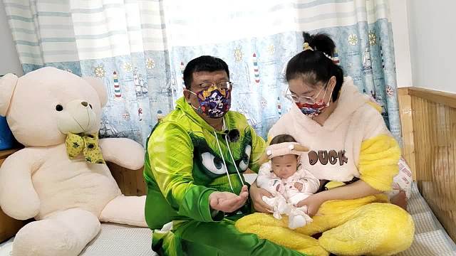 糖糖（3月龄）首次露面花絮