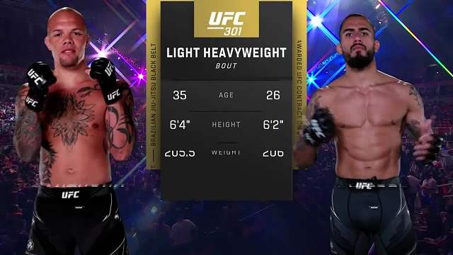 UFC301 安东尼·史密斯 VS 维托·彼得里诺 清流