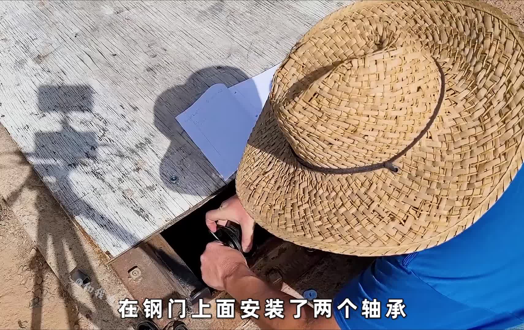 这个建造在地下，有10厘米厚钢板门的避难所，绝对保证你的生命安全