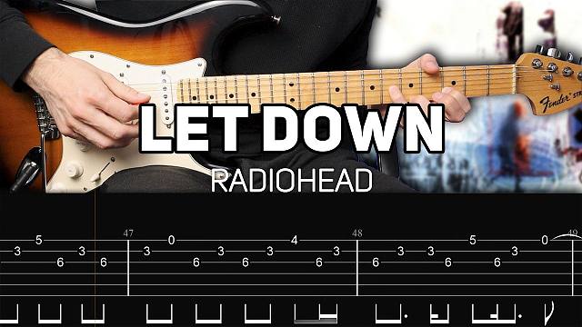 [吉他教学] Radiohead - Let Down