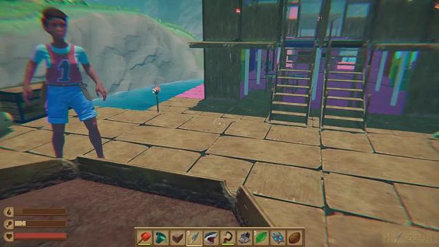 木筏求生63：大蜀被雷劈后竟能用手指射箭？老墨和表妹被吓惨了