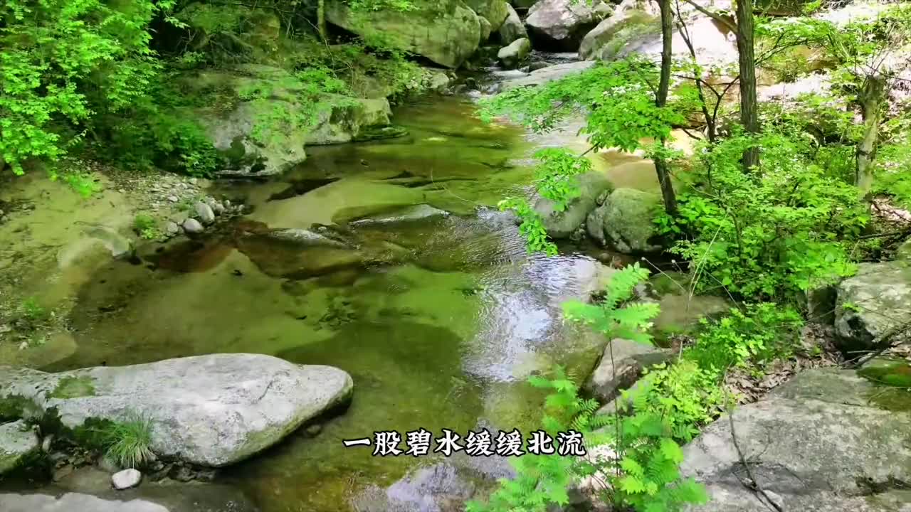 洛阳嵩县经典徒步路线白鹰河，这里的美景不亲眼目睹无法体会，不可言传不可意会。#户外 #周边游 #山水