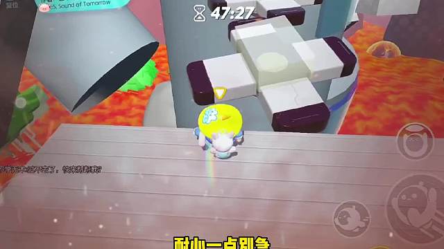 296. 又一张超级好玩的逃亡图：快跑！岩浆来啦