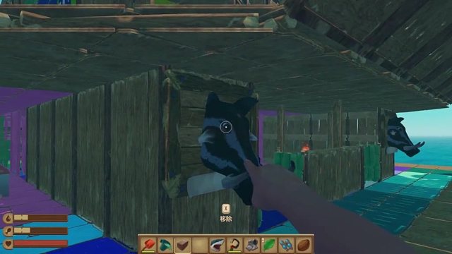 木筏求生63：大蜀被雷劈后竟能用手指射箭？老墨和表妹被吓惨了2