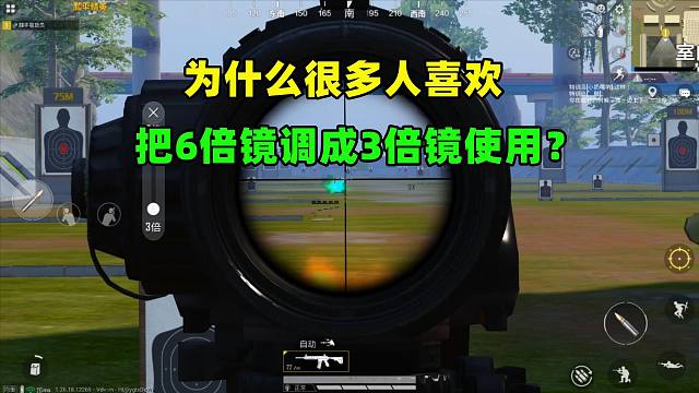 为什么很多人喜欢把6倍镜调成3倍镜使用？原因不简单