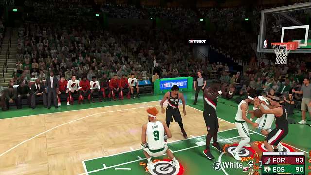 S9赛季 常规赛揭幕周-开拓者vs凯尔特人 95-110