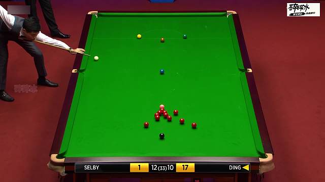 丁俊晖这杆有多绝？刁钻长台搏出路，上手的机会都没给塞尔比留！