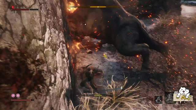 只狼挨揍狼：勇敢牛牛不怕苦难，原来牛牛不会转弯