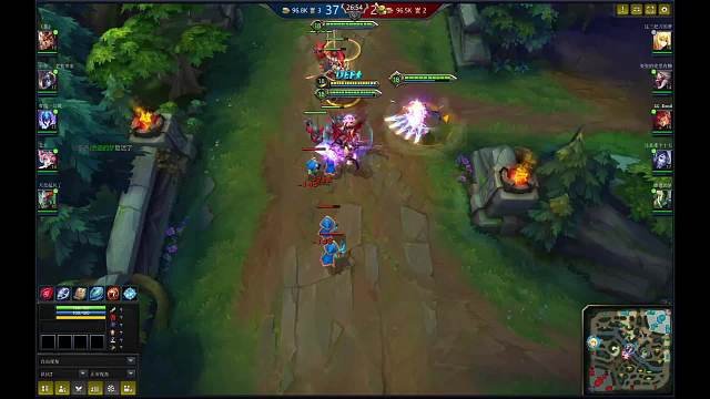 中期以后打团困难重重，只能靠爆发力赢