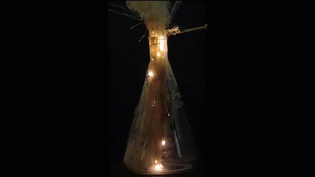 制取纳米颗粒的自燃铅分几步？