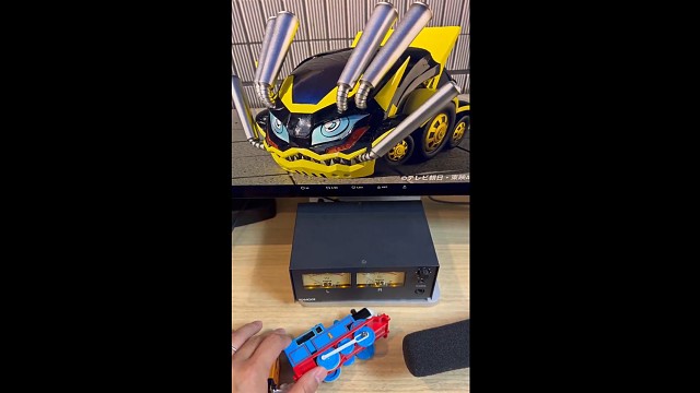 爆上战队奔奔者 小车车亚鲁卡被按住的时候的音效收录(需进一步后期加工) by 音效师桑原秀纲