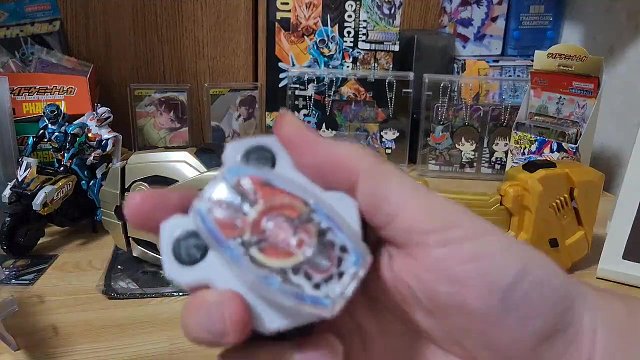 【网友到货实拍】假面骑士极狐超全集赠品 DX欲望驱动器升级带扣 Zillion驱动器联动测试