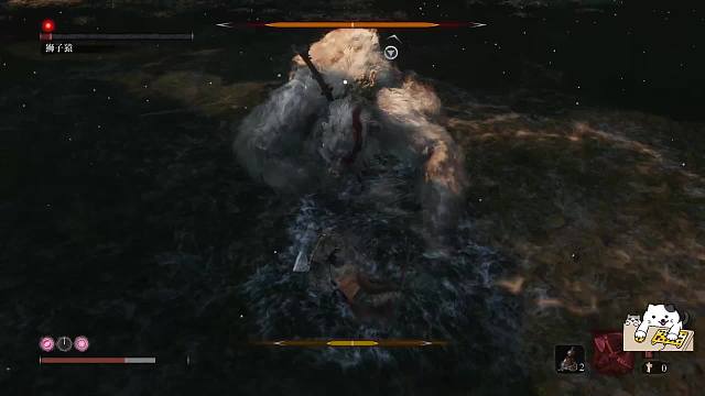 只狼挨揍狼片段被狮子猿暴揍