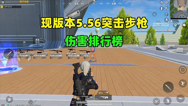 5.56突击步枪伤害排行榜，AUG退居第二，第一和M762相同！