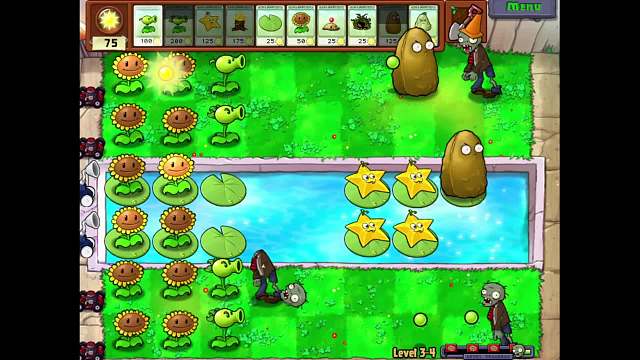 植物PK僵尸@level 3-4