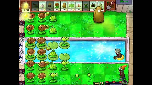 植物PK僵尸@level 3-8