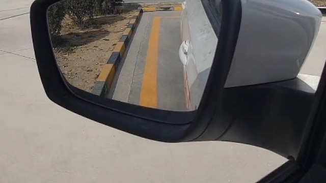 科目二倒库入库后车身斜如何调整#科二考试 #科二